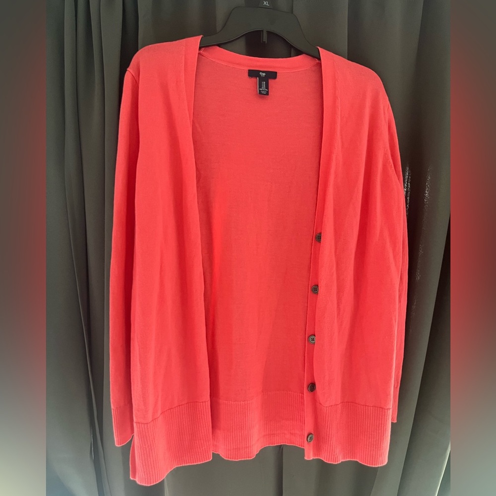 GAP Pink Cardigan M